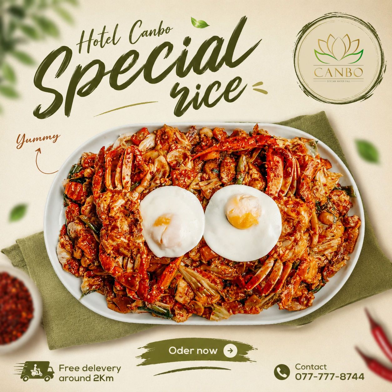 String hoppers with coconut sambol and curry