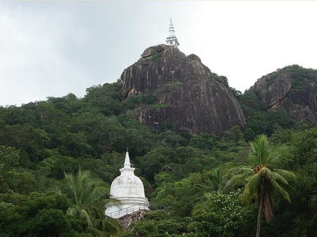 Traditional Sri Lankan Buddhist temple